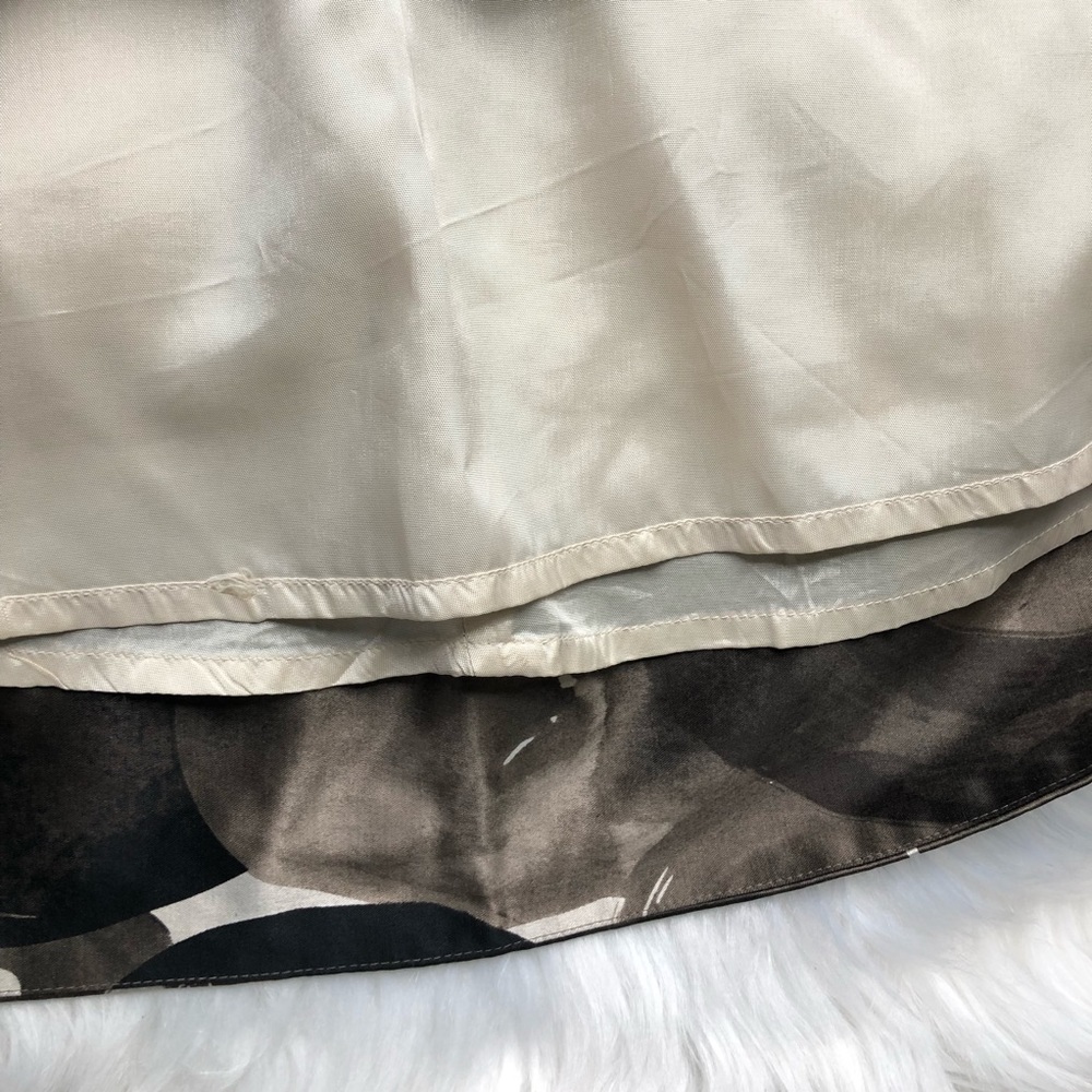 Mango Suit Multicolored Patterned A Line Skirt Wi… - image 6